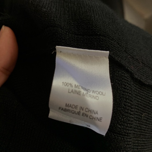 MILLY OF NEW YORK - Black Green Block Stripe Knit Dress Size Small - Picture 7 of 8